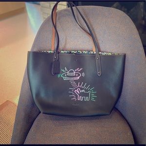 Coach x Keith Haring Tote, Black